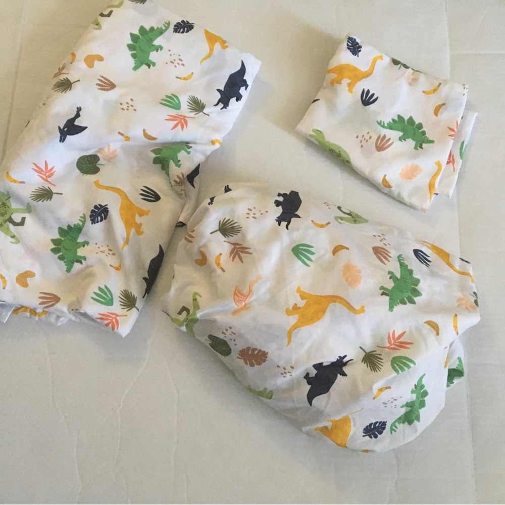 Dinosaur Print Kids Bedding Set